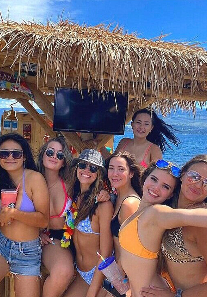 Hire The Entire Tiki Boat